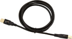 Amazon Basics USB Printer Cable, USB-A to USB-B 2.0, 1.8 m, Black