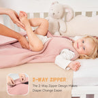 Yoofoss Baby Sleeping Bag 2.5 Tog 12-18 Months Grey