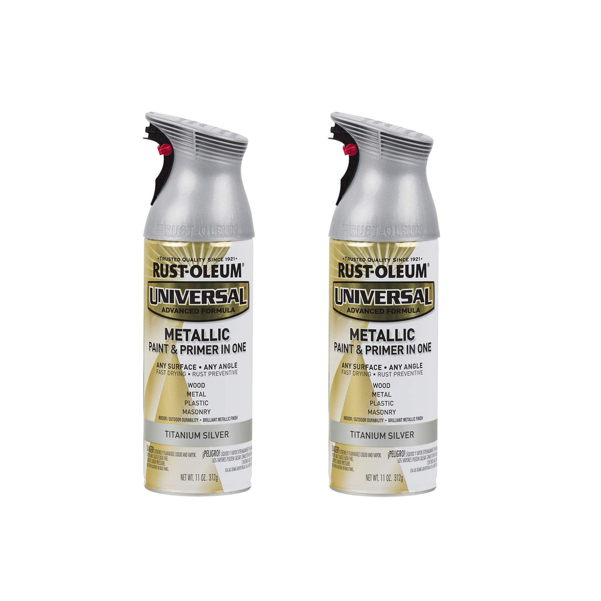 Rust-Oleum Universal All Surface Metallic Spray Paint, Aged Copper