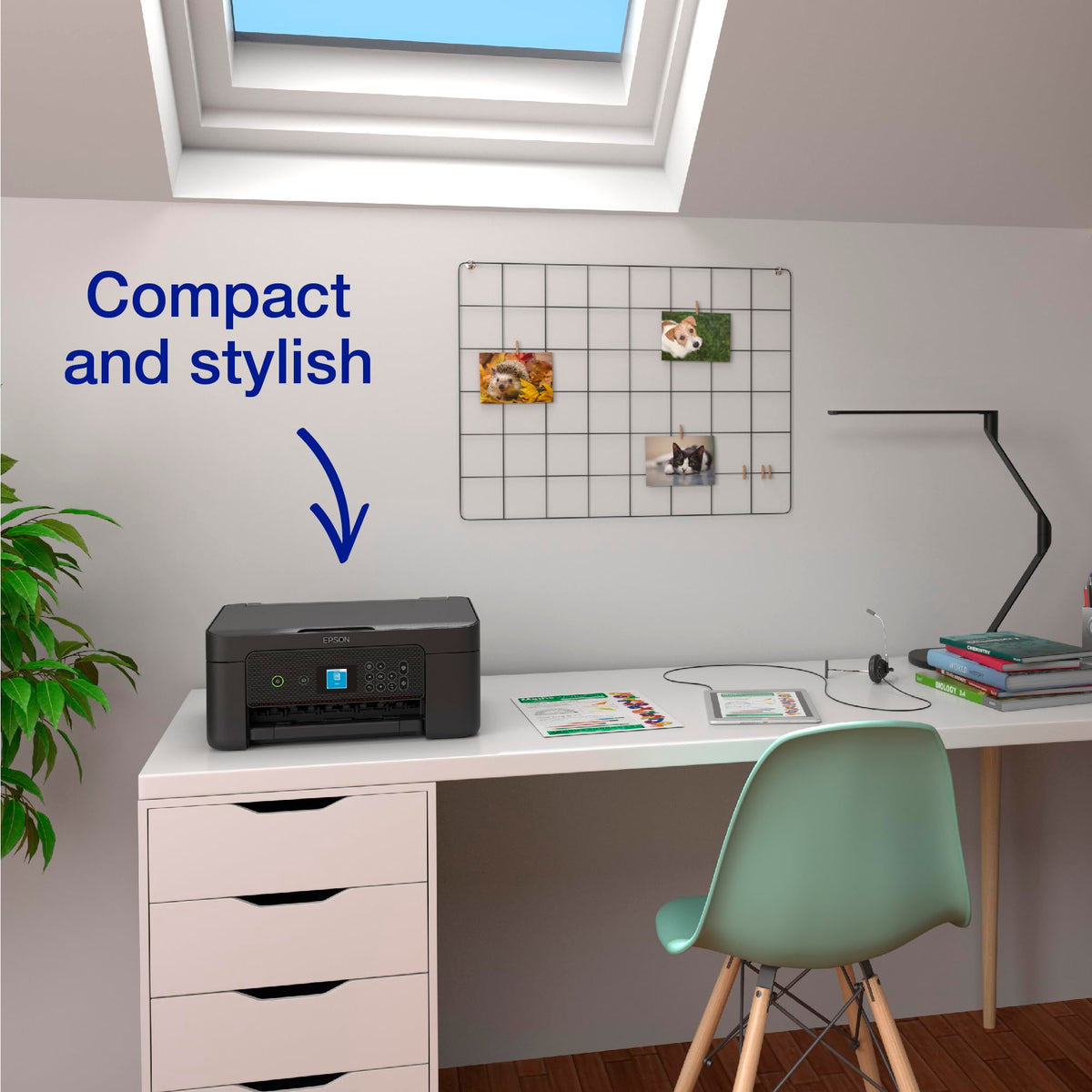 Epson Expression Home XP-4200 3-in-1 Ink Multifunction Printer, Scanner, Copier, WiFi, 1440dpi, Duplex, 2.4 Inch Display, DIN A4, incl. 3 Months Readyprint Flex Trial
