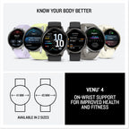 Garmin Venu 4, 45mm GPS smartwatch, Black