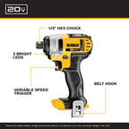 DEWALT 20V MAX Drill and Impact Driver (DCK240C2)