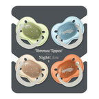 Tommee Tippee Ultra-Light StayPut Night Glow Soother 0-6m Pack of 2