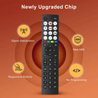 Samsung Universal TV Remote Control – Samsung TV Remote Replacement with Netflix, Prime Video, Rakuten Buttons for All S amsung LED QLED UHD 4K 8K Smart TVs