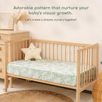 Next to Me Crib Sheets 83x50 cm Fitted 2 Pack Bedside Crib Sheets