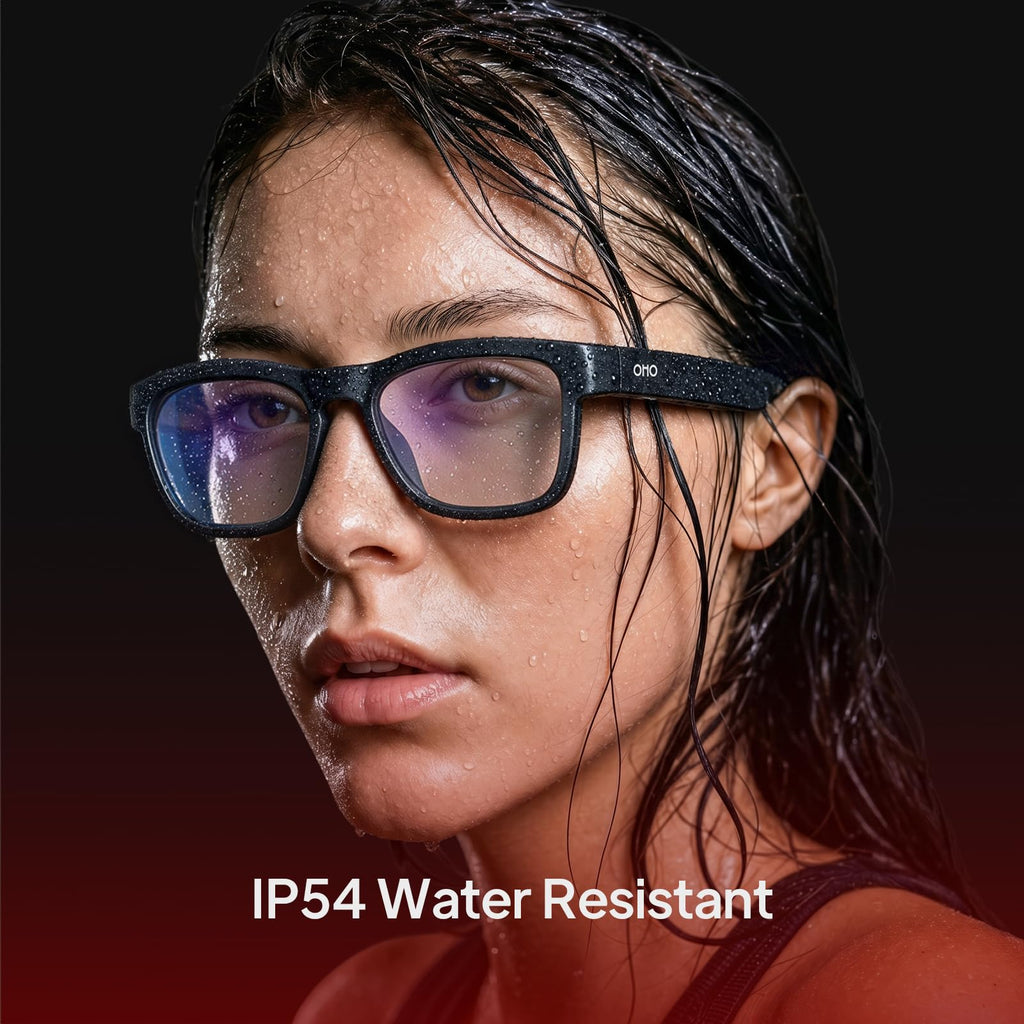 OhO Open Ear Smart Glasses, UV400 Z87.1 Lightweight Bluetooth Sunglasses