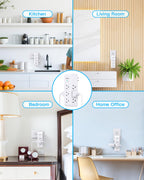 Surge Protector Outlet Extender with Rotating Plug, Multi Plug Wall Outlet