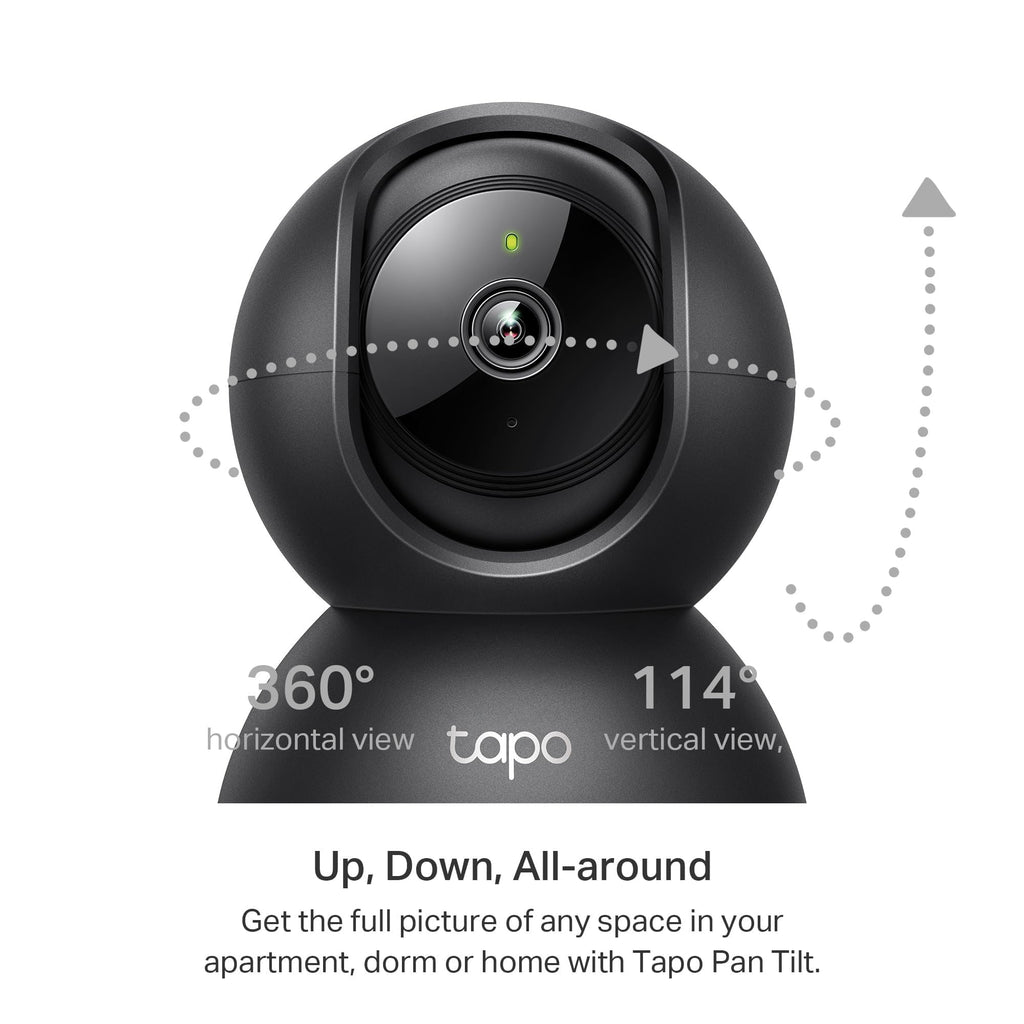 Tapo C201 Full HD Pan/Tilt Indoor Security Camera Pet Camera House Security