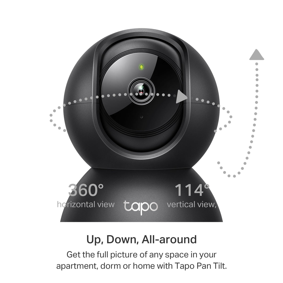 Tapo C201 Full HD Pan/Tilt Indoor Security Camera Pet Camera House Security