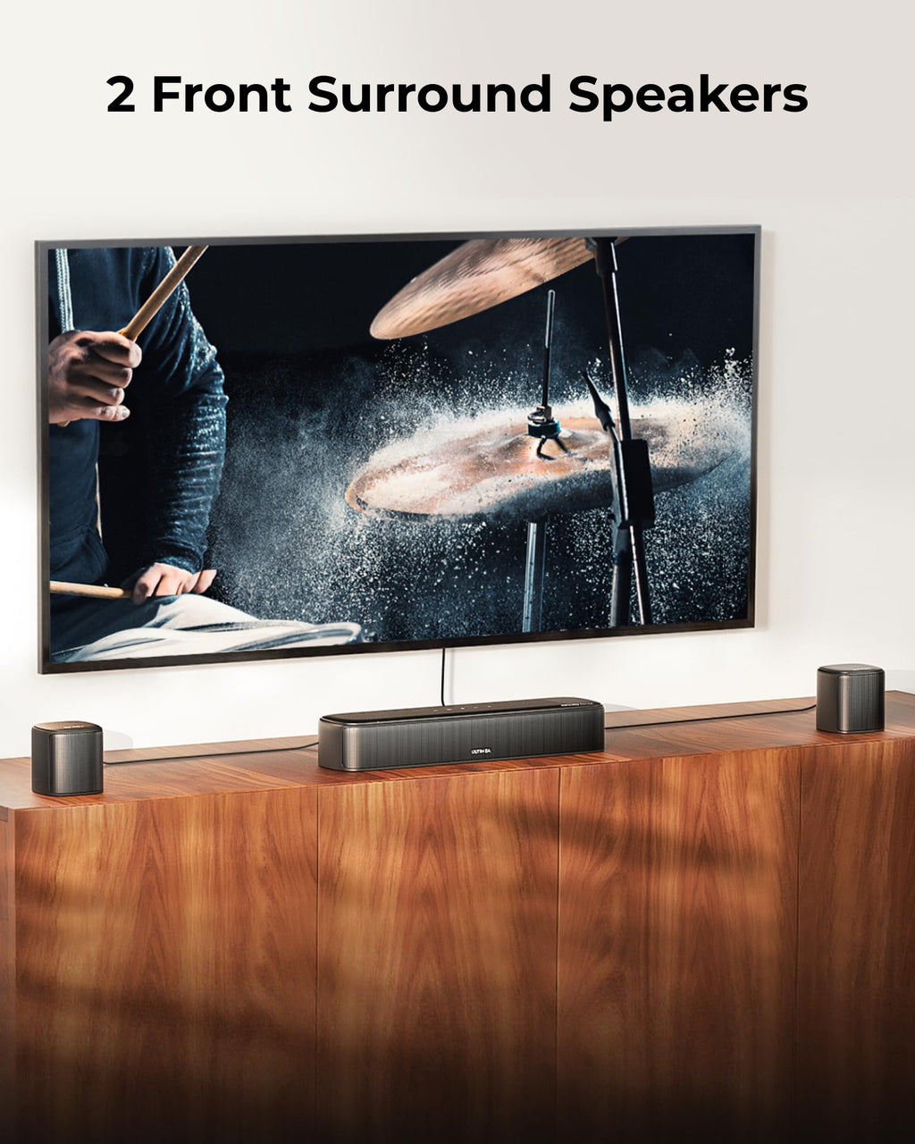 ULTIMEA 2.1ch Soundbar All-in-one, Built-in Subwoofer for TV