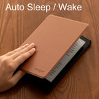 CoBak Case for 6" Kindle 11th Generation 2024 and 2022, Premium PU Leather Smart Cover with Auto Sleep/Wake for Kindle, Black