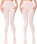 EVERSWE 2 Pairs Pack Women's Opaque Tights