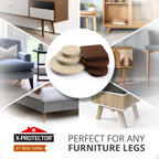 Felt Furniture Pads X-PROTECTOR 133 PCS Premium Furniture Pads - Felt Pads