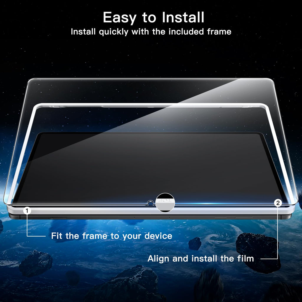JETech Screen Protector for Samsung Galaxy Tab S6 Lite 10.4", 2-Pack