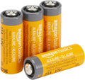 Amazon Basics 4-Pack 23A Alkaline Battery, 12 Volt, Long-Lasting Power