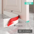 Hojoy Draft Excluder for Doors, Self Adhesive Door Draft Excluder 2 Pack