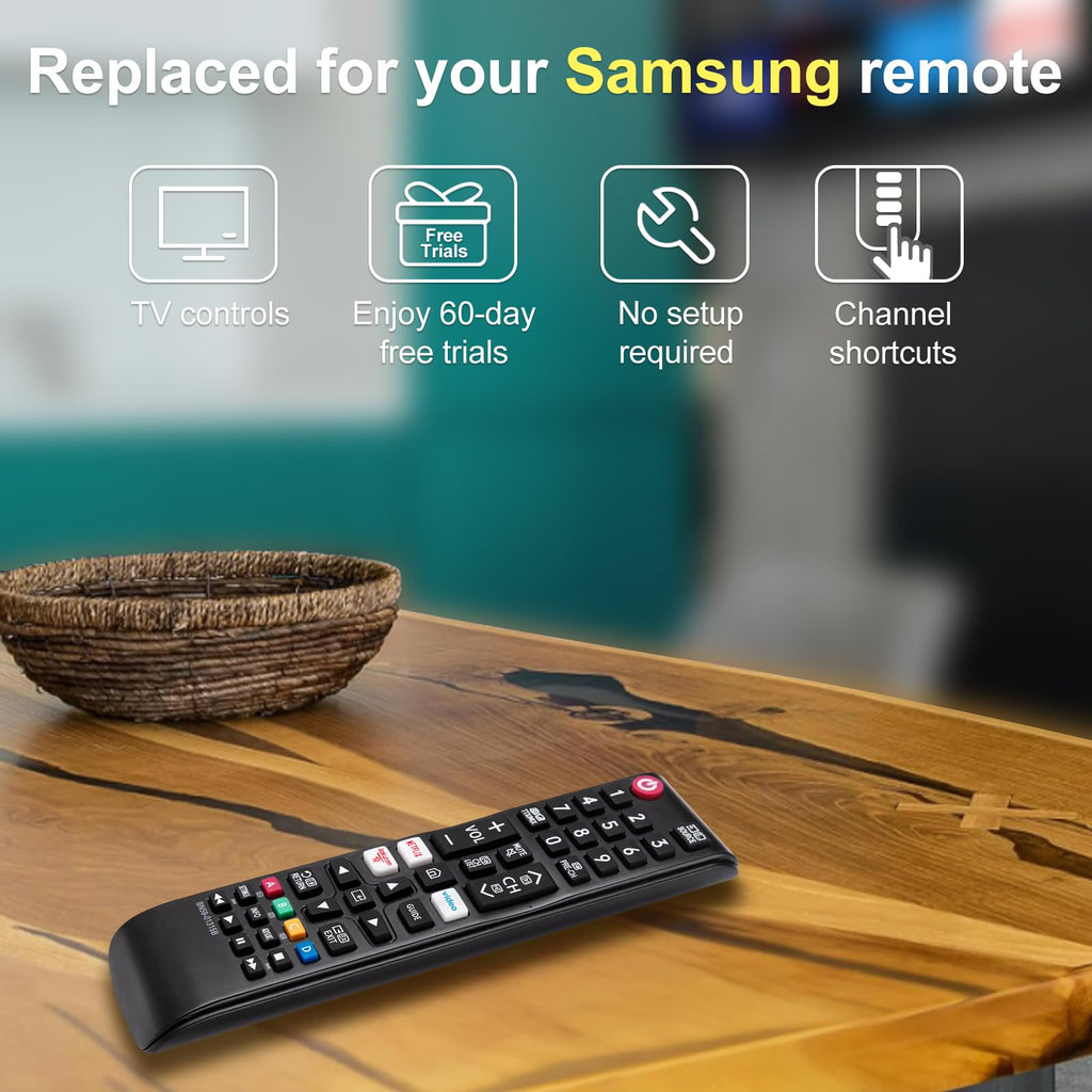 for JVC-TV-Remote-Control, Universal Replacement RM-C3338 for JVC Smart TV