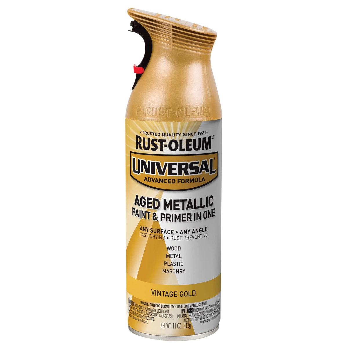 Rust-Oleum Universal All Surface Metallic Spray Paint, Aged Copper