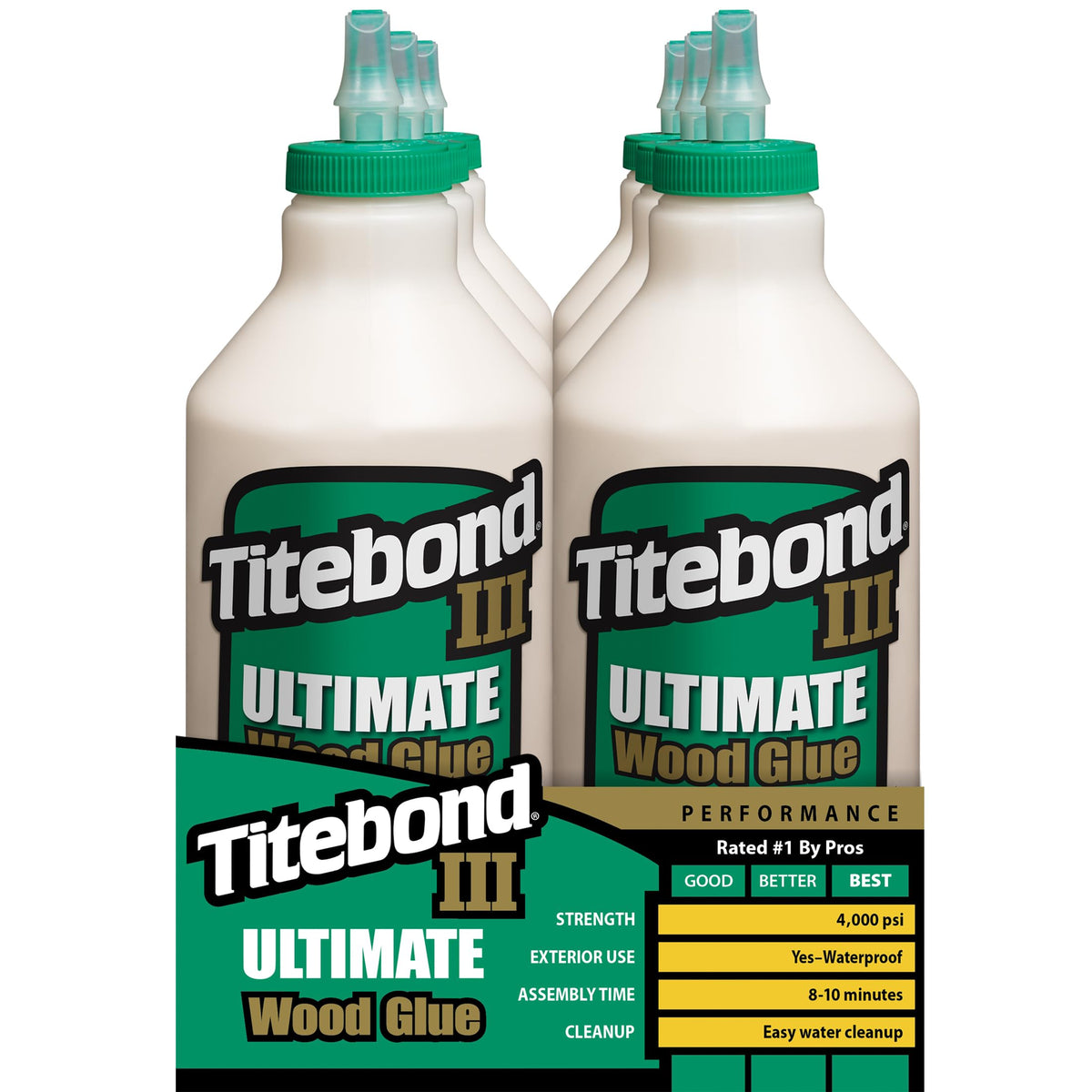 Titebond III Ultimate Wood Glue, 16-Ounces #1414
