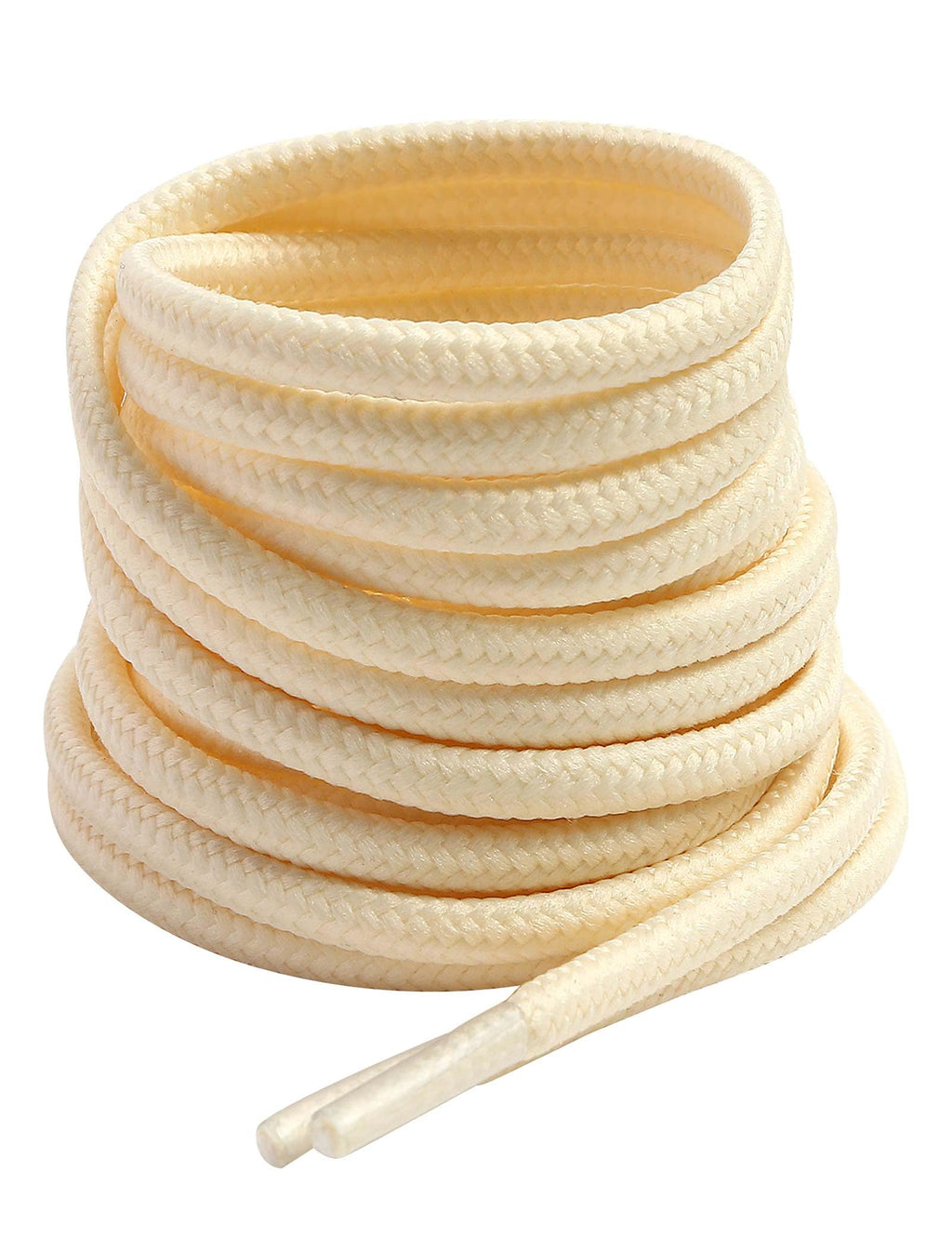 VSUDO Round Boots Laces, 4mm Diameter Work & Hiking Shoe Laces for Boots