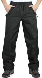 33,000ft Men's Waterproof Trousers Lightweight Breathable Rain Overtrousers