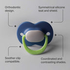 Tommee Tippee Ultimate Fit Orthodontic Dummy 6-18m Silicone Pack of 4