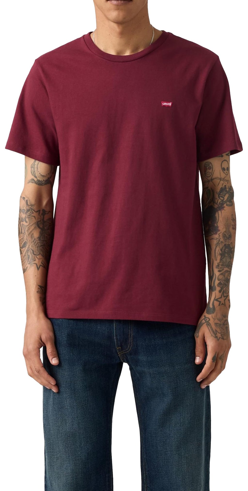Levi's Men's Ss Original Housemark Tee- Core Chesthit Logo T-Shirt