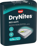 HUGGIES DryNites, Bed Mats - 28 x Mats - Disposable Bed Mats for Children and Teens
