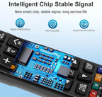 Samsung Universal TV Remote Control – Samsung TV Remote Replacement with Netflix, Prime Video, Rakuten Buttons for All S amsung LED QLED UHD 4K 8K Smart TVs
