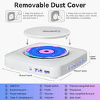 CD Player Portable: Kegaudio CD Players for Home with Speakers Bluetooth