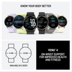 Garmin Venu 4, 45mm GPS smartwatch, Black
