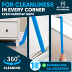 THE ORIGINAL Radiator Cleaner Brush 115cmI Long Radiator Brush for Cleaning
