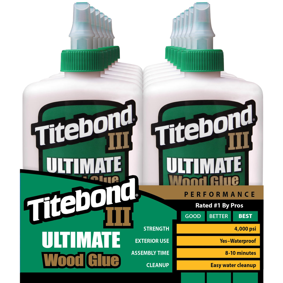 Titebond III Ultimate Wood Glue, 16-Ounces #1414