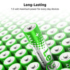 Lepro AAA Alkaline Batteries 12 Pack, 1200mAh Triple A Battery Long Lasting