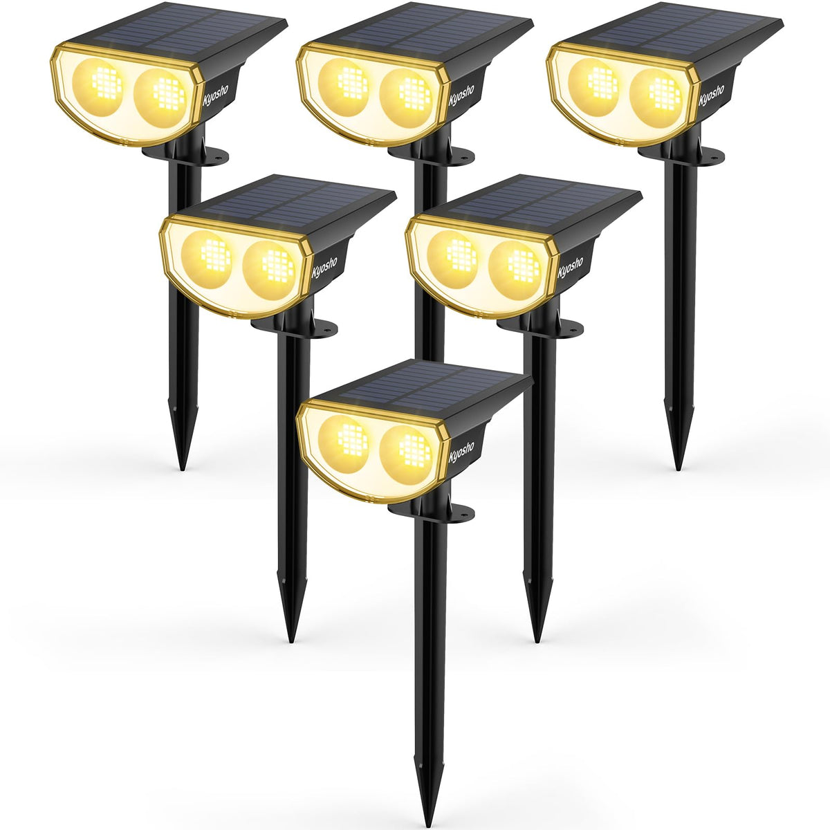 Kyosho Solar Halloween Decorations Outdoor Halloween Lights Outdoor 2 Pack