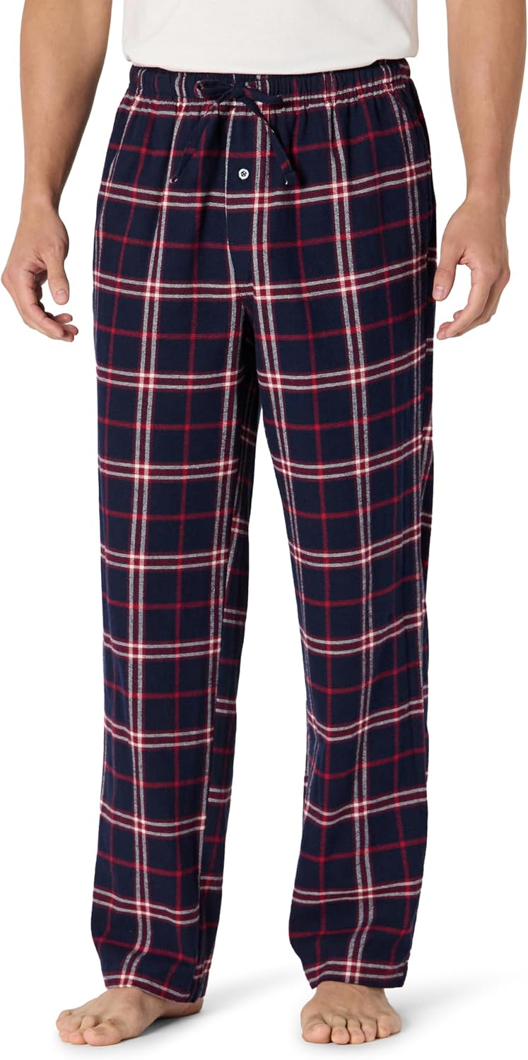 Amazon Essentials Men's Breathable Flannel Pyjama Bottoms (Available in Big & Tall)