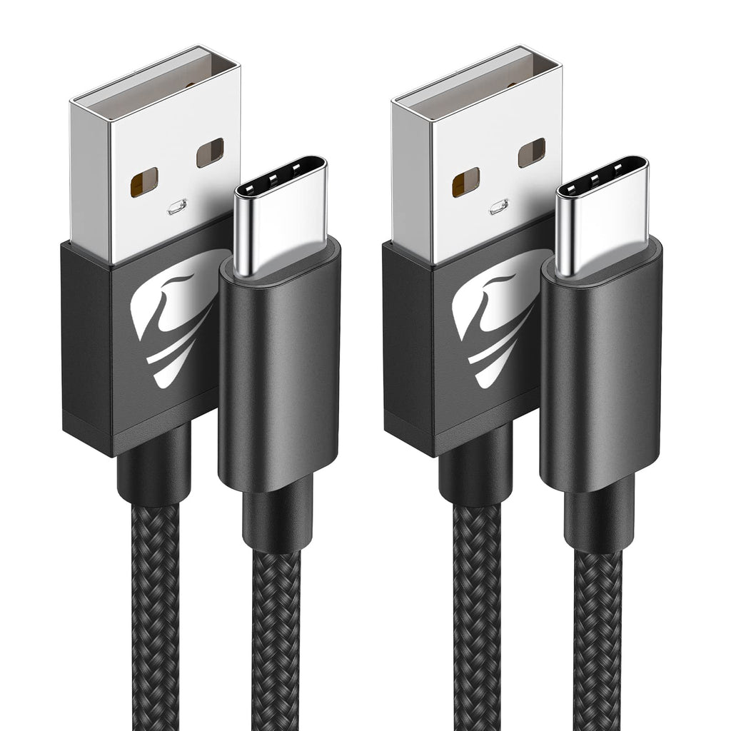 USB C Charger Cable 3M 2Pack Type C Charger Fast Charging 3A Lead Braided for Samsung Galaxy S23 S22 S21 S20 S10 S9 S8 A12 A13 A20e A21s A53 A70,Google Pixel 7 6,Huawei P30 P40,Sony Xperia,Switch,PS5