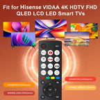 Samsung Universal TV Remote Control – Samsung TV Remote Replacement with Netflix, Prime Video, Rakuten Buttons for All S amsung LED QLED UHD 4K 8K Smart TVs