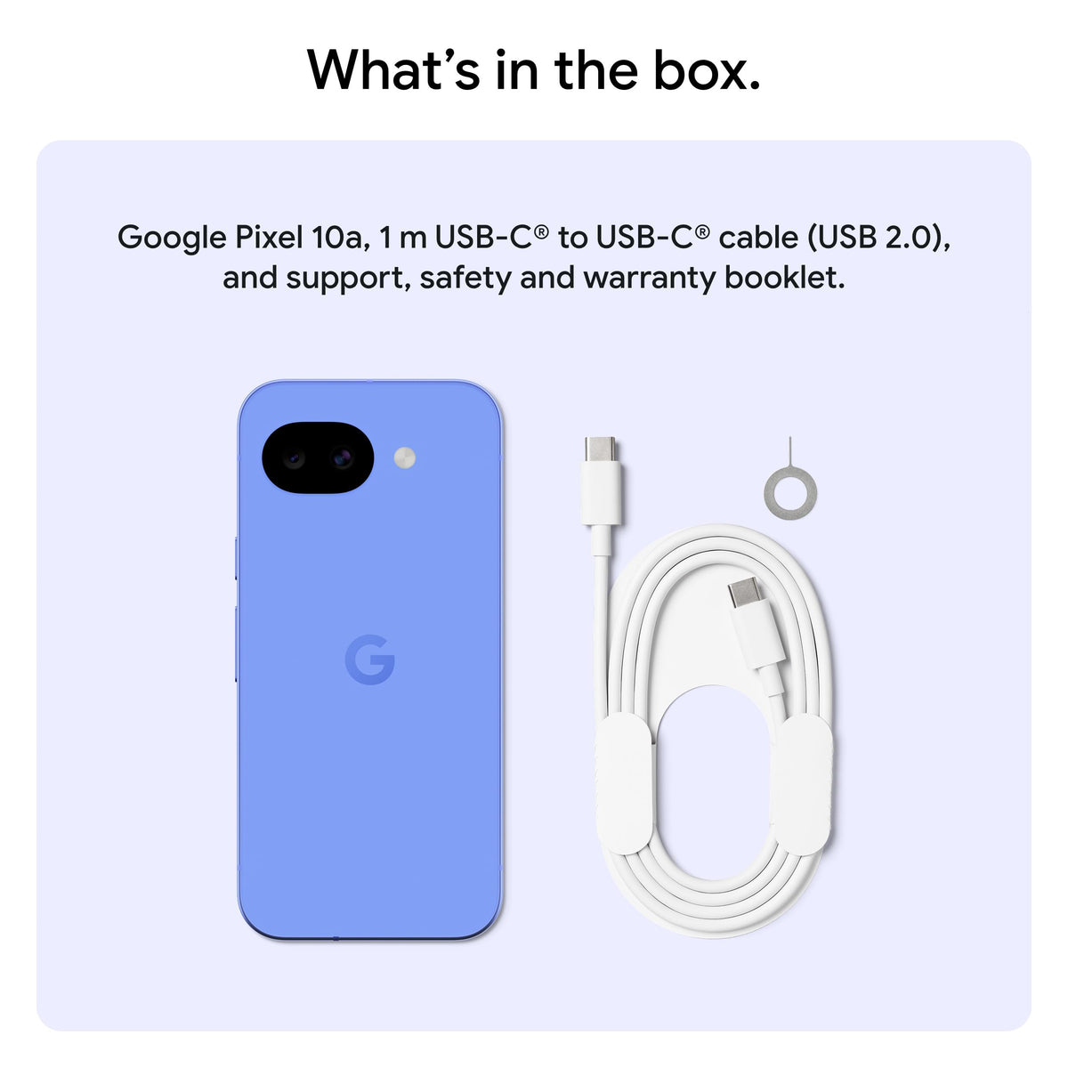 Google Pixel 10a - 7 years of new updates and features, 30+ hours battery, Camera Coach, Gemini Live, Pixel Safe - Fog, 128GB