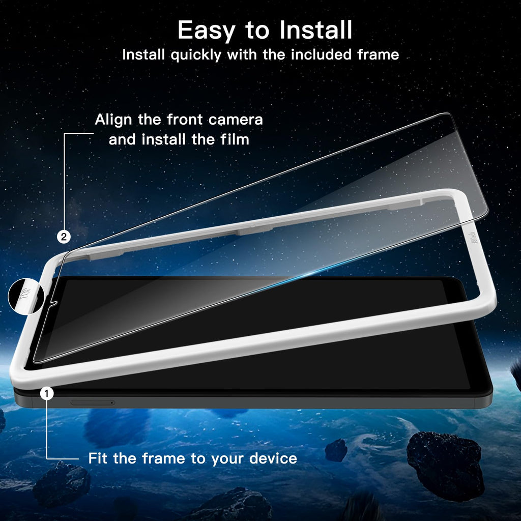 JETech Screen Protector for Samsung Galaxy Tab S6 Lite 10.4", 2-Pack