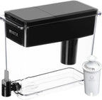 Brita X-Large 27 Cup Water Dispenser, Includes 1 Filter, Black