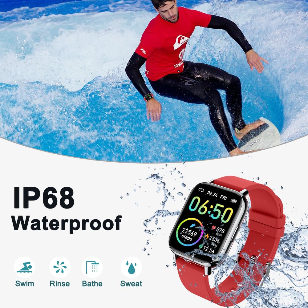 Motast Smart Watch, Fitness Tracker 1.69'' HD for Men Women