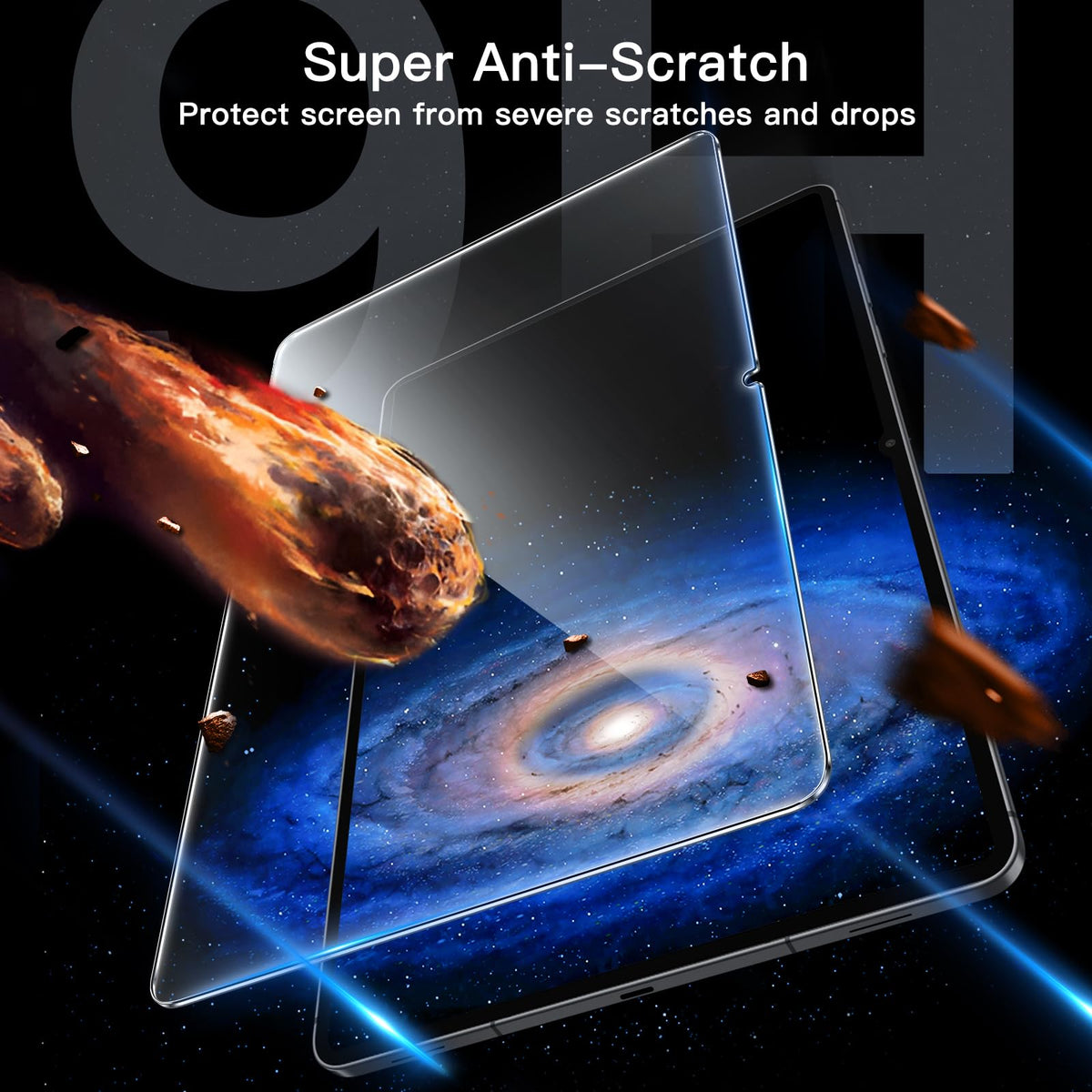JETech Screen Protector for Samsung Galaxy Tab S6 Lite 10.4", 2-Pack