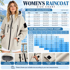 Waterproof Jackets Lightweight Raincoats for Women Windbreaker Coats