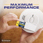 Allmax 9V (6LR61) Maximum Power Alkaline Batteries (4 Count) – 9 Volt