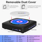 CD Player Portable: Kegaudio CD Players for Home with Speakers Bluetooth