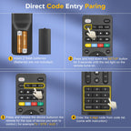 for Hisense TV Remote Control, Universal for Hisense Smart TV, Replacement