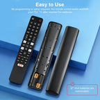 Replacement TCL TV Remote Control RC802N for TCL Android & LCD LED 4K Smart TVs: 32DS520, 40S6000FS, 49S6000FS, 49DP600, F43S5916, 50DP600, H32S5916, U49P6016, U55P6006 – No Setup Required