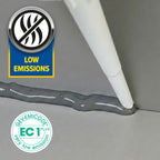 Dryzone Silicone Sealant White Anti Mould (310ml) - Premium Sanitary-Grade