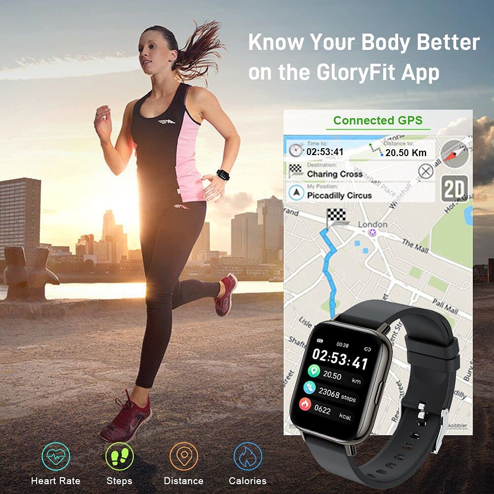 Motast Smart Watch, Fitness Tracker 1.69'' HD for Men Women